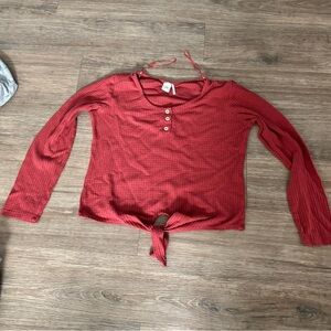 Light sweater type shirt.